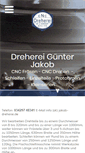 Mobile Screenshot of jakob-dreherei.de